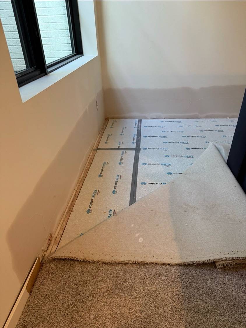 Water Damage — Drywall Rebuild